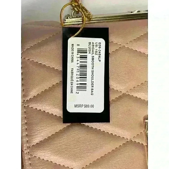 NEW! Bebe Women's Abigail Smooth Flap Shoulder Bag NWT $89 - Picture 5 of 5